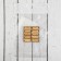 Wood strip "Rulery", 2.5 × 1 cm