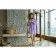 Frequency bathrobe, economy and I size 46-48 lilac, 100% cotton, 320 g/m2