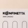 Reinforced rug Konfinetta "eclair", silicone, 40 × 60 cm, 0.4 mm, white color