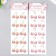 Sticker of rhinestones "Cherry" MIX 32x10.5 cm