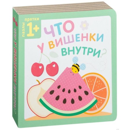 A book with puzzles "What is the cherry inside?" Kuryleva Yu. V.