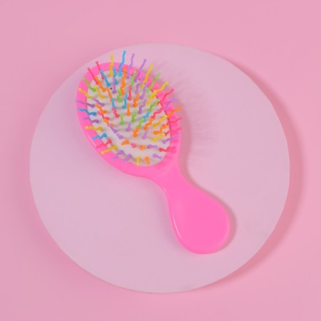 Comb - mini massage, 6 × 14.5 cm, MIX drawing-4