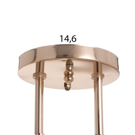 Aryan chandelier BP 2x40W E27 Gold Model: 2800084-4