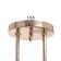 Aryan chandelier BP 2x40W E27 Gold Model: 2800084