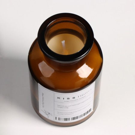 Gift set: diffuser 120 ml, aromatic candle, 120 grams, red pomelo-8