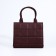 Female bag Textura, tout, medium size, burgundy color