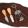 Set: cheese knives and a corkscrew for the wine "good idea".