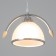 Lamp Bayerlux "Kian" E27 40W silver 23x15x60 cm