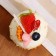 Flee - magnet "Cake in cream" 7x7x9cm