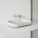 ABBER STEIN AS2602 sink, invoice, 500x350x60 mm, white, matte