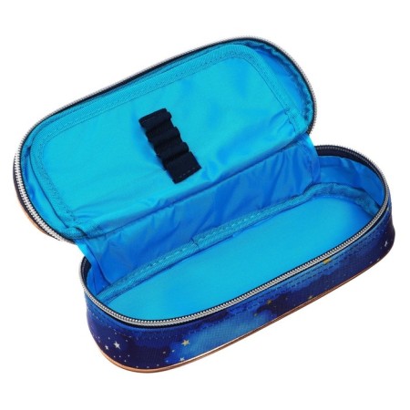 Penal-socket 80 x 210 x 50 mm, soft, textile, with a folding bar, Devente Boo, with artificial leather decoration-5
