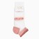 Women's socks Minaku "Flowers", pink color, rr 36-37 (23 cm)
