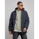 Extensive male winter park, size 54, dark blue color