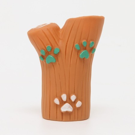 Toy squirrel "branch with paws" for dogs, 9 cm, brown-1