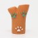 Toy squirrel "branch with paws" for dogs, 9 cm, brown