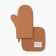 Kitchen kitchen kit, orange color, mittens of 18x29 cm, 19x19 cm tack