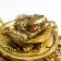 NECSK Polystone for bronze "Toads on the toads around" 7.5x9.2x9.2 cm