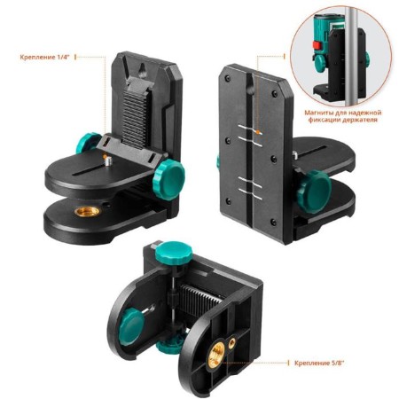 Laser Laser Kraftool 34700-4_z01, 20 m, IP54, ± 0.2 mm/m, holder, tripod, in the case-6