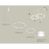 Ambrella Light Acrylic lamp, XR92081003, GX53 LED 12 W, white sand, white matte