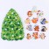 Porter "animals on the Christmas tree", on Velcro
