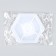Form Silicone universal "hexagon", product size 11.6 × 10.1 × 1.2 cm