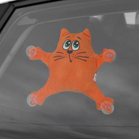 Auto -toe "Kotik", on suction cups, mix-6