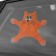 Auto -toe "Kotik", on suction cups, mix