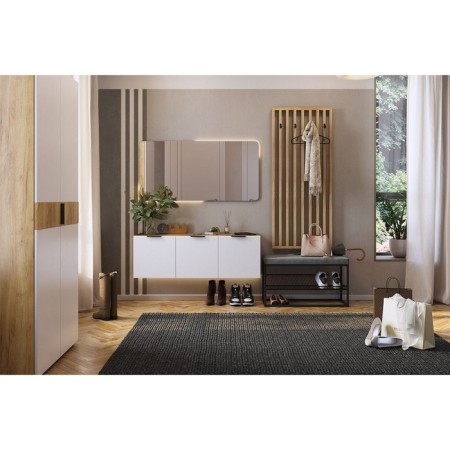 Three -door "BUY", 1200x350x400, oak craft gold/white tree-4