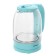 Teapot Maunfeld MGK-613GR, glass, 1.7 l, 2200 watts, green