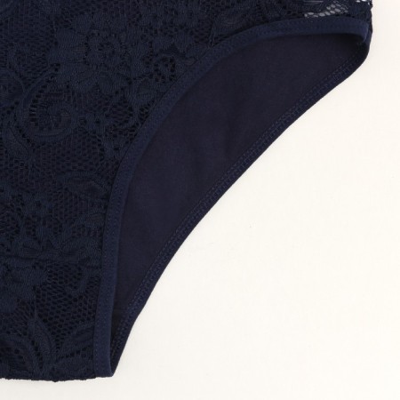 Panties female color dark blue, size 46-48-1