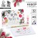 Gift New Year's Set of Notepad, Hand and Balm for the Lip "Believe in Miracles"