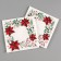 Paper Napkins "New Year's Patterns", single -layer, 24 × 24 cm, set 20 pcs., For the New Year