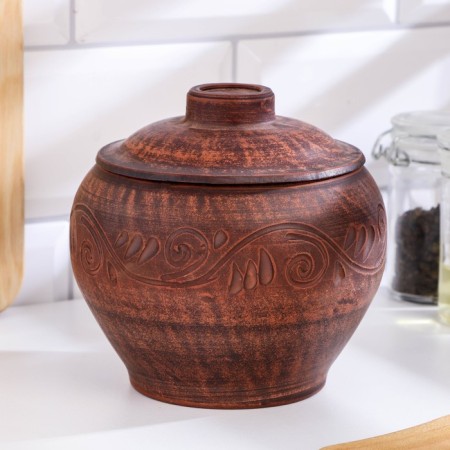 A potted “bindweed” pot of 0.7 l., 13x13x13 cm