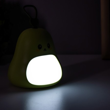 Night Avokadik LED USB AKB Green 9x9x14 cm Risalux-3