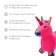Zabiaka Supply "Unicorn", textile trim, 66x25x44 cm, 1350 g, color mix