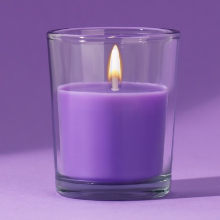 Aromatic candle "Lavender", 5 x 6 cm.
