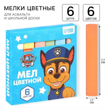 Set of school shallows, 6 colors, PAW PATROL