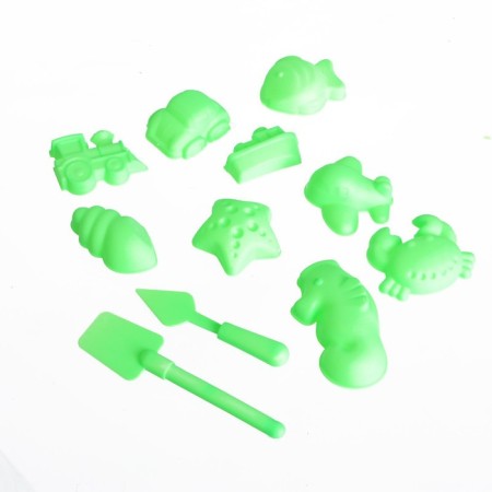 Models for modeling, 9 pcs. + 2 tools, color mix-1