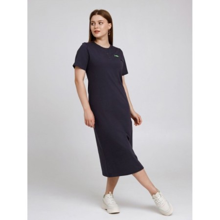 Women's dress "Fish", size 48, gray color-7