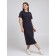 Women's dress "Fish", size 48, gray color