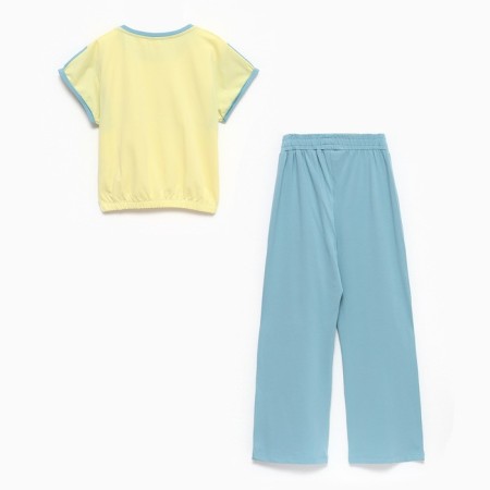 Kit for girls, yellow/mint color, height 170 cm-2