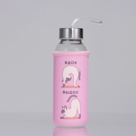 Black bottle in the Cat Case, 350 ml-1