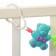 Stretching on the stroller/crib “Bear, star, elephant”, 3 toys, crumb me