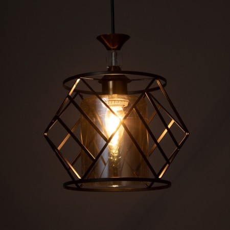 Bayerlux lamp "Kuara" E27 40W black 28x28x19-119 cm-3