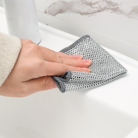 Dishes for washing dishes, metal, single -layer, 5 pcs, 19x19 cm-8
