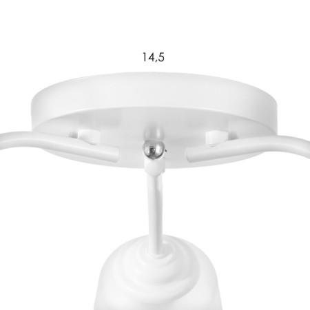 Causte "Online" (cylinder) 3x15W E27 Model: BR 00200 White/Transparent-3