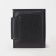 Male purse on the button, black color
