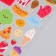 Plastic sticker "Confectionery/barbecue" with sparkles 14x25 cm