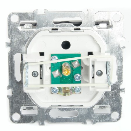 Television socket 1-seater, 75 Ohms (mechanism), Stekker series Erna, PST00-9108-03, black 1022446-2