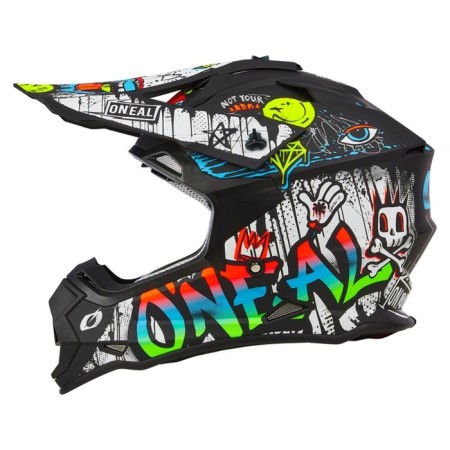 Short shy O’Neal 2series Rancid v.24, ABS, matte, black/white, M-2